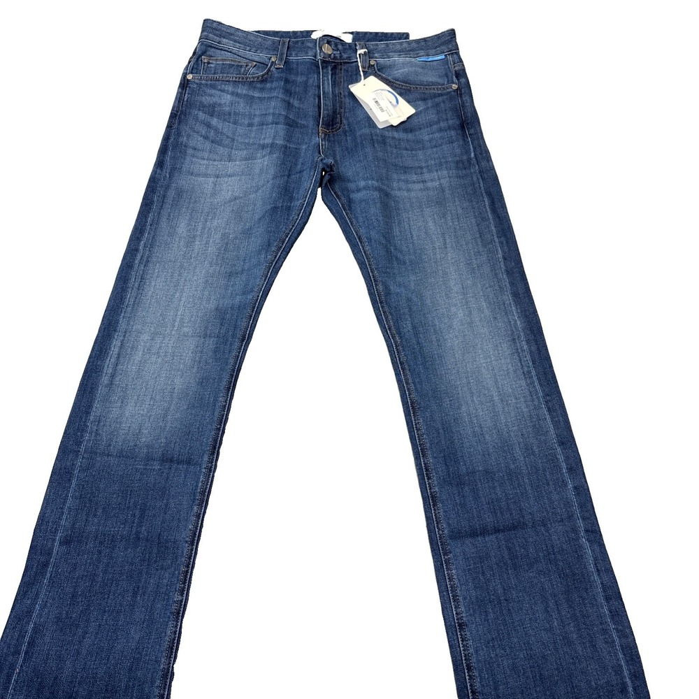 1 Denim "The Plot" Slim Straight Fit Jeans Normandie wash 31x32 NWT Made In USA